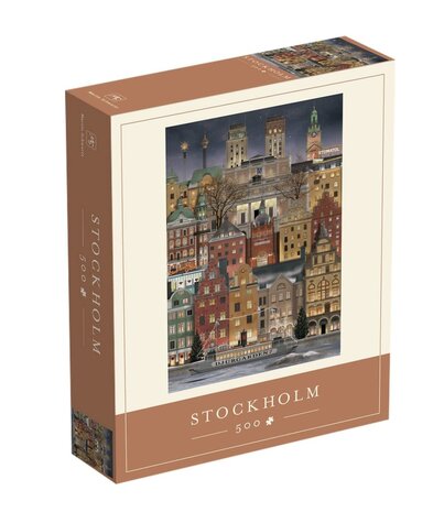 Martin Schwartz Martin Schwartz Stockholm Christmas jigsaw puzzle500 pieces – 47x33cm Martin Schwartz Martin Schwartz Stockholm Christmas jigsaw puzzle500 pieces – 47x33cm
