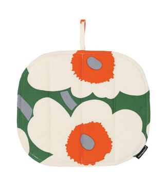 Marimekko Marimekko Pieni Unikko pot holder green orange