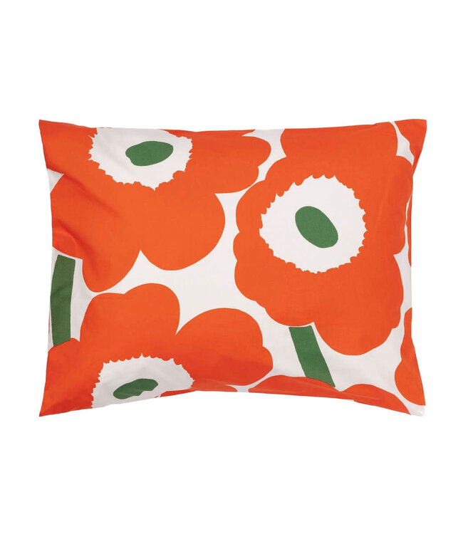 Marimekko Marimekko Unikko kussenslopen 50x60cm groen oranje