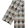 Funky Doris Funky Doris Olivia plaid knitted 100% cotton 130x170cm Dark blue Funky Doris Funky Doris Olivia plaid knitted 100% cotton 130x170cm Dark blue