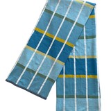 Funky Doris Funky Doris Alvin plaid gebreid 100% katoen 130x170cm Blauw Funky Doris Funky Doris Alvin plaid gebreid 100% katoen 130x170cm Blauw