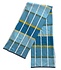 Funky Doris Alvin plaid gebreid 100% katoen 130x170cm Blauw Funky Doris Alvin plaid gebreid 100% katoen 130x170cm Blauw
