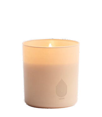 Uyuni Lighting Uyuni Lighting LED Wax candle in glass Ø9.2 x H10.2cm Beige