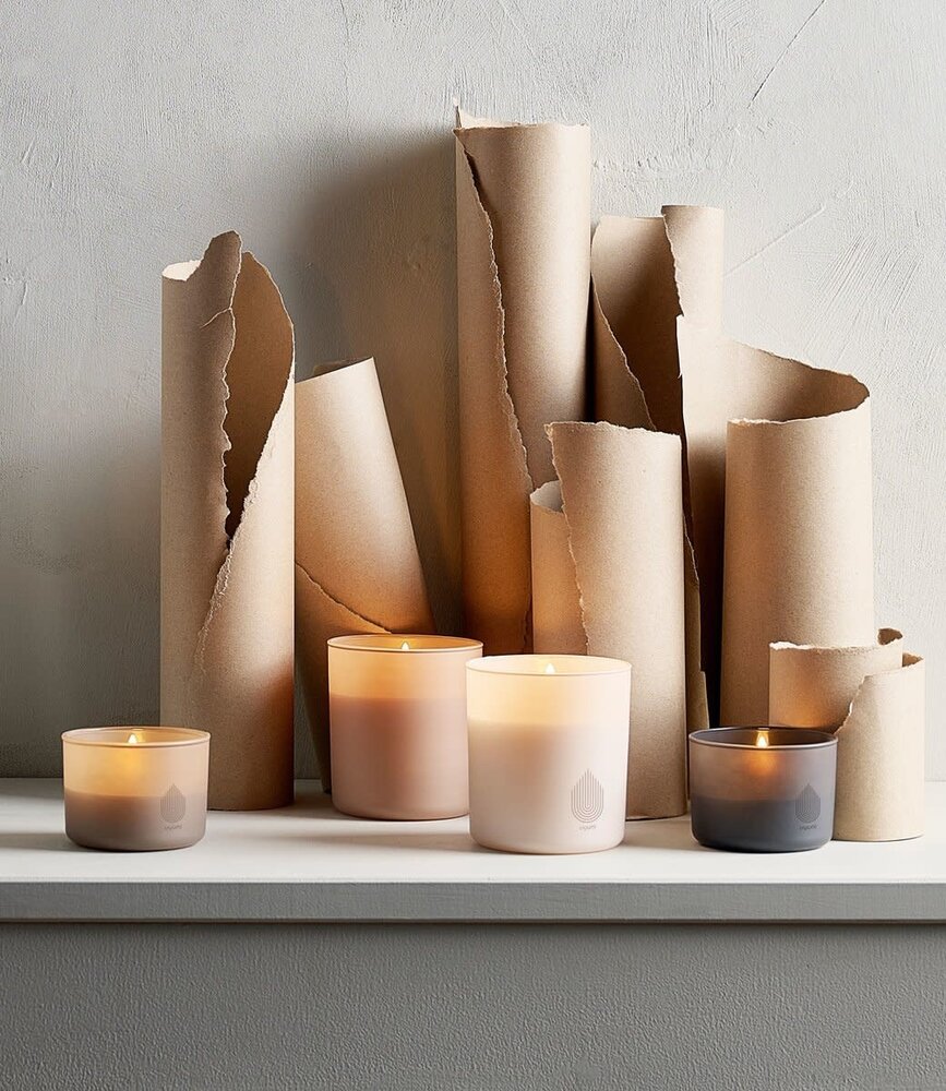 Uyuni Lighting Uyuni Lighting LED Wax candle in glass Ø9.2 x H10.2cm Beige Uyuni Lighting Uyuni Lighting LED Wax candle in glass Ø9.2 x H10.2cm Beige