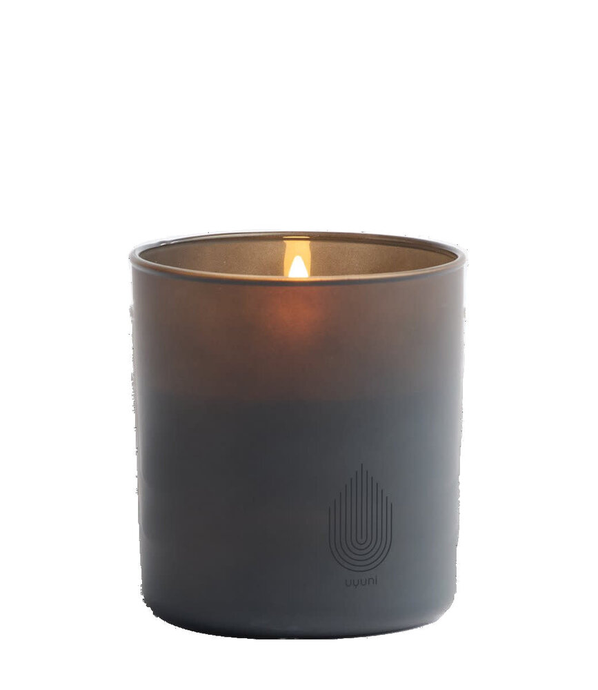 Uyuni Lighting Uyuni Lighting LED Wax candle in glass Ø9.2 x H10.2cm Grey Uyuni Lighting Uyuni Lighting LED Wax candle in glass Ø9.2 x H10.2cm Grey
