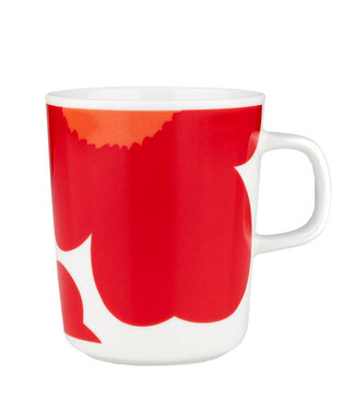 Marimekko Marimekko Iso Unikko 60-jarig Jubileum beker 2.5 dl rood