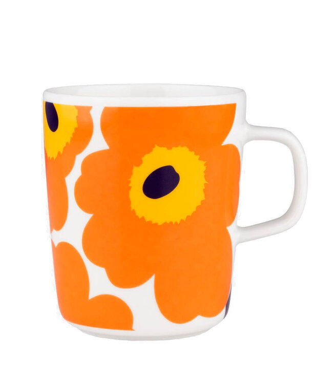 Marimekko Marimekko Unikko 60th Anniversary cup 2.5 dl orange yellow