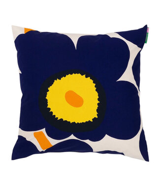 Marimekko Marimekko Unikko 60th Anniversary cushion cover 50x50cm dark blue