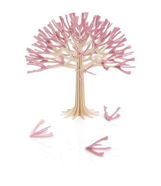 LOVI Lovi tree cherry tree pink blossom birch wood 3D DIY package