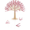LOVI Lovi boom kersenboom roze bloesem berkenhout 3D DIY pakketje LOVI Lovi boom kersenboom roze bloesem berkenhout 3D DIY pakketje