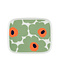 Marimekko Unikko bord 15x12cm groen oranje Marimekko Unikko bord 15x12cm groen oranje