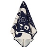 Marimekko Marimekko Unikko Kollaasi theedoek 43x70cm donkerblauw Marimekko Marimekko Unikko Kollaasi theedoek 43x70cm donkerblauw