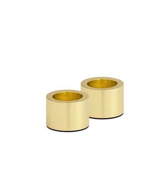 Uyuni Lighting Uyuni Candlestick set of 2 matte brass