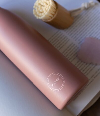 AYA & IDA AYA & IDA Thermo RVS Drinkfles 500 ml Ash Rose AYA & IDA AYA & IDA Thermo RVS Drinkfles 500 ml Ash Rose