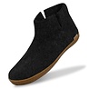 Glerups Glerups Boot with rubber honey sole (various sizes) Charcoal Slipper Glerups Glerups Boot with rubber honey sole (various sizes) Charcoal Slipper