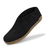 Glerups Glerups Shoe Pantoffel met leren zool (diverse maten) Charcoal Glerups Glerups Shoe Pantoffel met leren zool (diverse maten) Charcoal