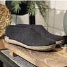 Glerups Glerups Shoe Pantoffel met leren zool (diverse maten) Charcoal Glerups Glerups Shoe Pantoffel met leren zool (diverse maten) Charcoal