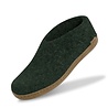 Glerups Glerups Shoe Pantoffel met leren zool (diverse maten) Forest Glerups Glerups Shoe Pantoffel met leren zool (diverse maten) Forest