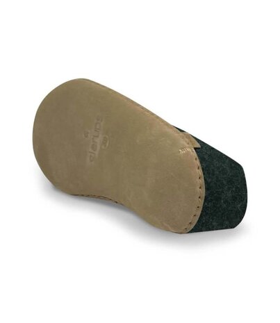 Glerups Glerups Shoe with leather sole (various sizes) Forest Slipper