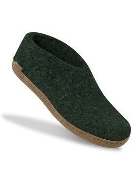Glerups Glerups Shoe met leren zool (diverse maten) Forest Pantoffel
