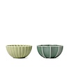 Dottir Nordic Design Dottir Samsurium set van 2 mini schaaltjes - wasabi en sparrengroen Dottir Nordic Design Dottir Samsurium set van 2 mini schaaltjes - wasabi en sparrengroen