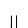 Uyuni Lighting Uyuni Lighting LED Wax mini candle 2 pieces Ø1.3 x 13.8cm Black Uyuni Lighting Uyuni Lighting LED Wax mini candle 2 pieces Ø1.3 x 13.8cm Black
