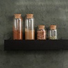 EKTA Living - by Wirth EKTA Living Glazen kruidenpotjes set v 4 Large - ontwerp by Wirth EKTA Living - by Wirth EKTA Living Glazen kruidenpotjes set v 4 Large - ontwerp by Wirth