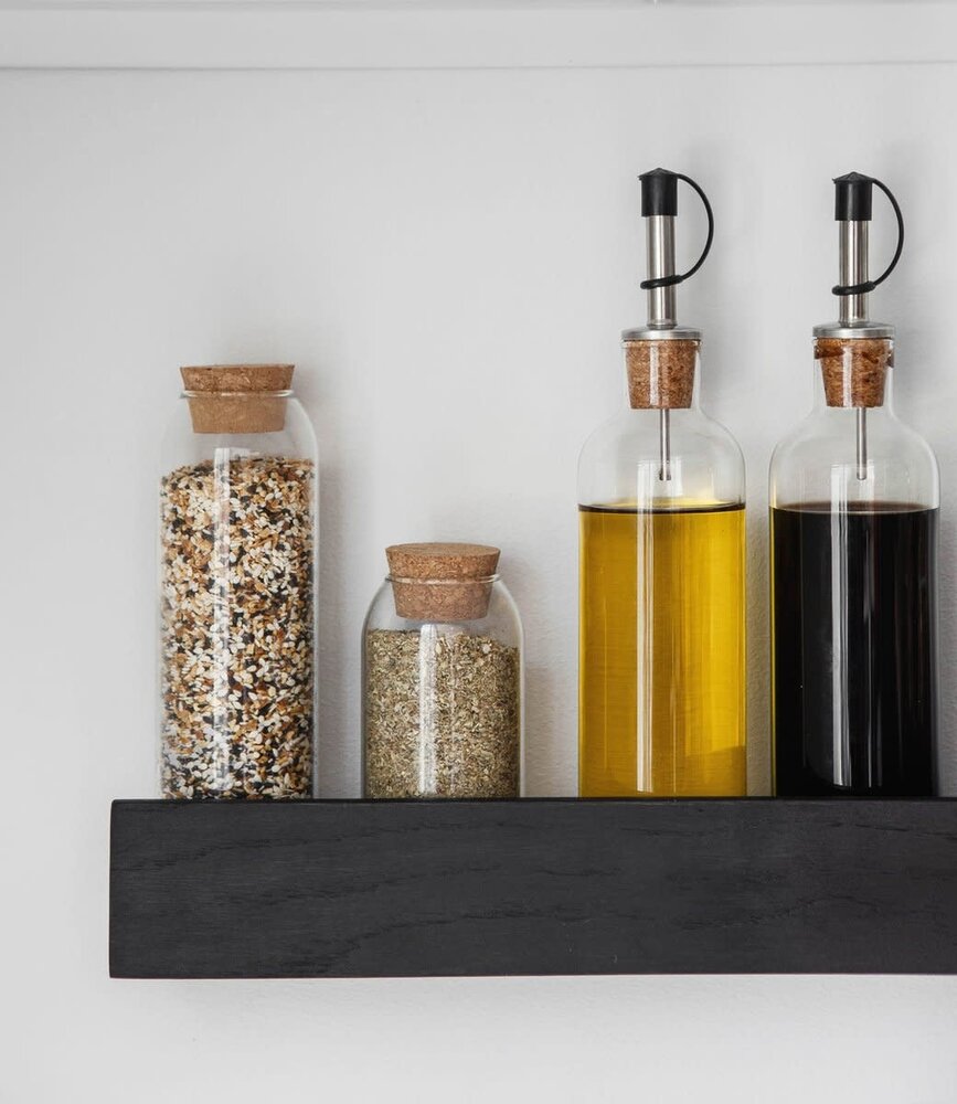 EKTA Living - by Wirth EKTA Living Glass spice jars set of 4 Small - design by Wirth EKTA Living - by Wirth EKTA Living Glass spice jars set of 4 Small - design by Wirth