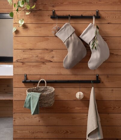 EKTA Living - by Wirth EKTA Living Knob rack 6 Black oak - design by Wirth EKTA Living - by Wirth EKTA Living Knob rack 6 Black oak - design by Wirth