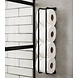 EKTA Living - by Wirth EKTA Living Bathroom wall rack Black Oak - design by Wirth EKTA Living - by Wirth EKTA Living Bathroom wall rack Black Oak - design by Wirth