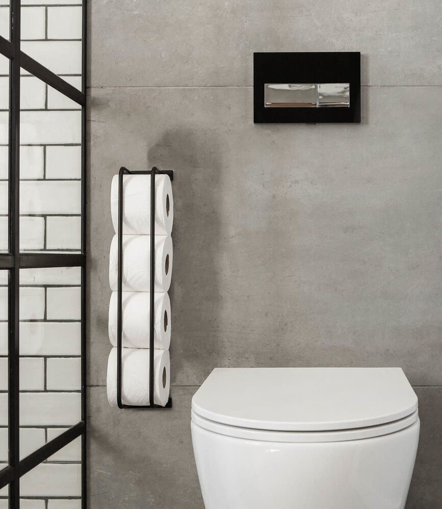 EKTA Living - by Wirth EKTA Living Badkamer wandrek Zwart eiken - ontwerp by Wirth