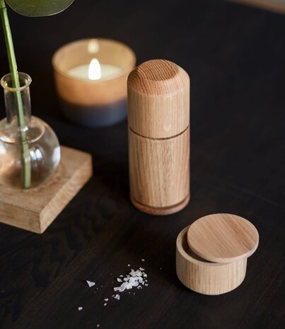 EKTA Living - by Wirth EKTA Living Crush Me Pepermolen Naturel eiken - ontwerp by Wirth EKTA Living - by Wirth EKTA Living Crush Me Pepermolen Naturel eiken - ontwerp by Wirth