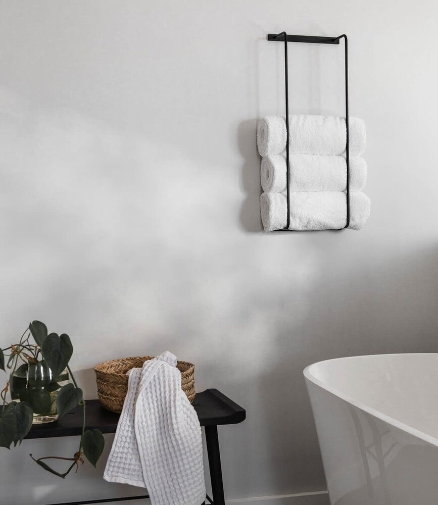 EKTA Living - by Wirth EKTA Living Towel rack Black oak - design by Wirth EKTA Living - by Wirth EKTA Living Towel rack Black oak - design by Wirth