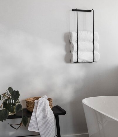 EKTA Living - by Wirth EKTA Living Towel rack Black oak - design by Wirth EKTA Living - by Wirth EKTA Living Towel rack Black oak - design by Wirth