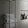 EKTA Living - by Wirth EKTA Living Handdoekenrek Zwart eiken - ontwerp by Wirth EKTA Living - by Wirth EKTA Living Handdoekenrek Zwart eiken - ontwerp by Wirth