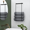 EKTA Living - by Wirth EKTA Living Handdoekenrek Zwart eiken - ontwerp by Wirth EKTA Living - by Wirth EKTA Living Handdoekenrek Zwart eiken - ontwerp by Wirth