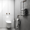 EKTA Living - by Wirth EKTA Living Handdoekenrek Zwart eiken - ontwerp by Wirth EKTA Living - by Wirth EKTA Living Handdoekenrek Zwart eiken - ontwerp by Wirth