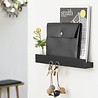 EKTA Living - by Wirth EKTA Living Magnetic shelf 40cm Black oak - design by Wirth EKTA Living - by Wirth EKTA Living Magnetic shelf 40cm Black oak - design by Wirth