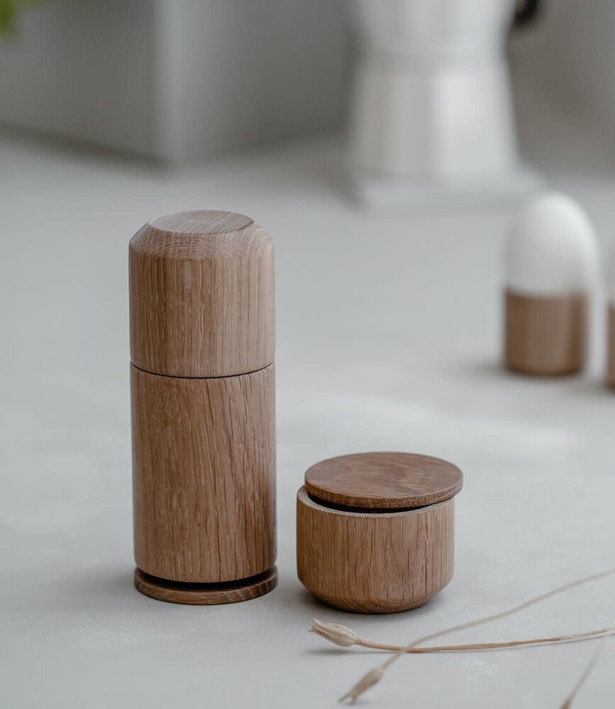 EKTA Living - by Wirth EKTA Living Zout kommetje Geolied eiken - ontwerp by Wirth EKTA Living - by Wirth EKTA Living Zout kommetje Geolied eiken - ontwerp by Wirth