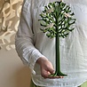 LOVI Lovi Birch wood tree 34cm with 3 naturel birds - Forest Green 3D tree DIY package LOVI Lovi Birch wood tree 34cm with 3 naturel birds - Forest Green 3D tree DIY package