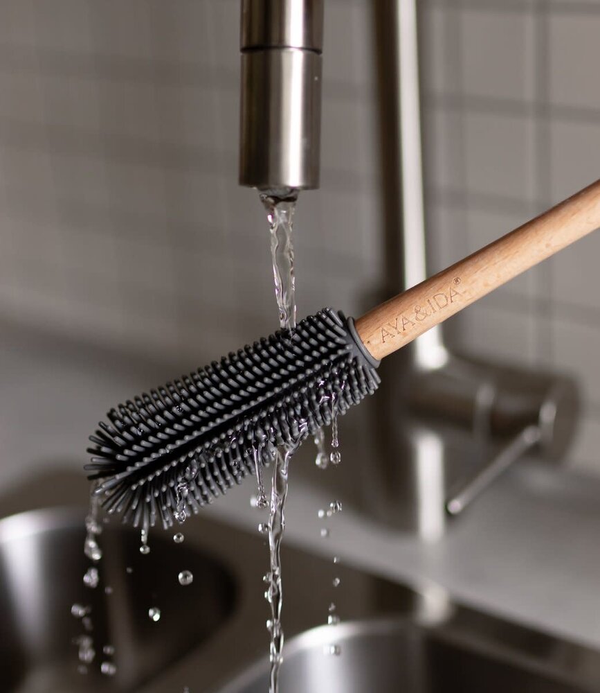 AYA & IDA AYA & IDA Silicone Brush with Detachable Head for Drinking Bottle