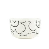 Marimekko Marimekko Piirto Unikko schaaltje 2.5dl zwart Marimekko Marimekko Piirto Unikko schaaltje 2.5dl zwart