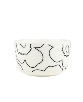 Marimekko Marimekko Piirto Unikko schaaltje 2.5dl zwart