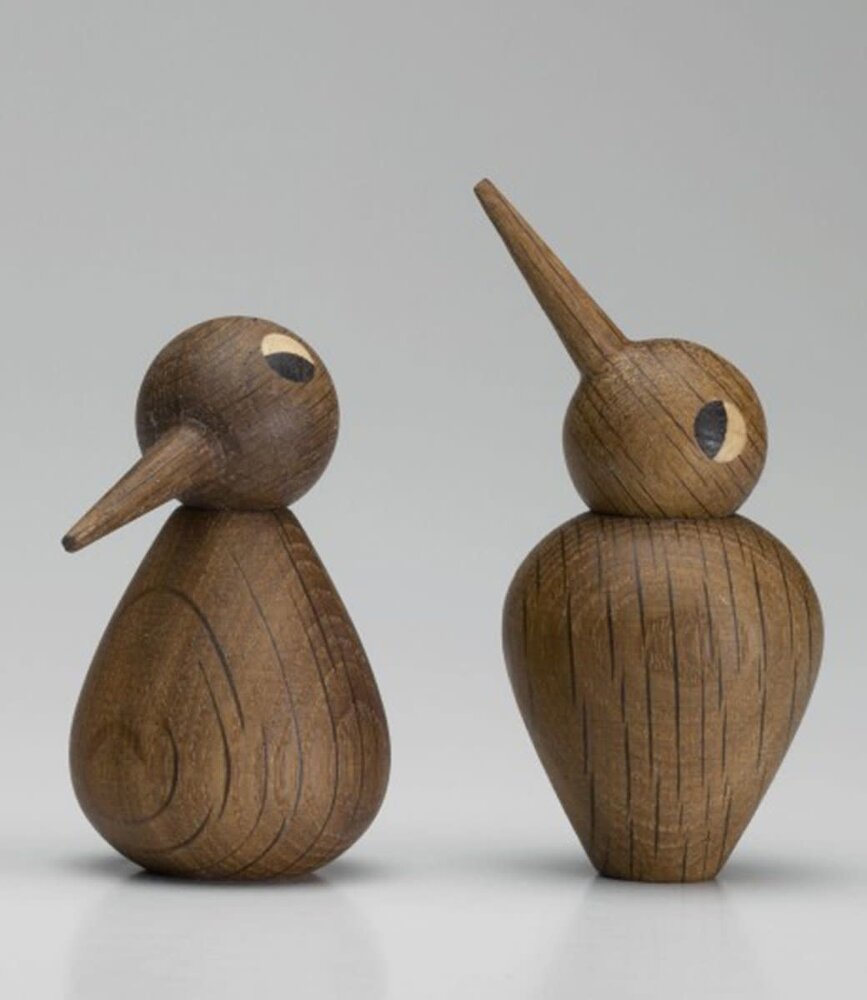 ARCHITECTMADE Architectmade Bird smoked oak Large H12cm ARCHITECTMADE Architectmade Bird smoked oak Large H12cm