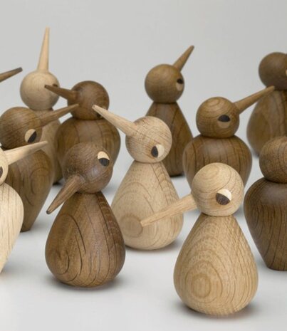 ARCHITECTMADE Architectmade Bird smoked oak Large H12cm ARCHITECTMADE Architectmade Bird smoked oak Large H12cm