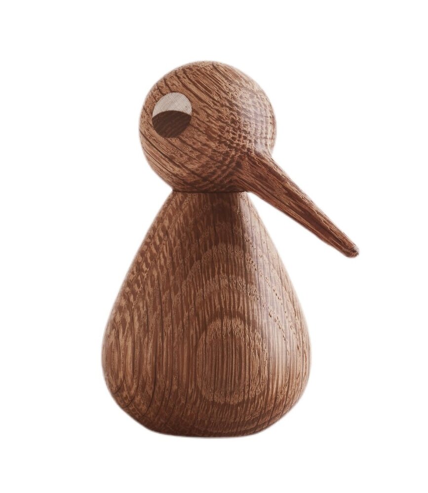 ARCHITECTMADE Architectmade Bird smoked oak Large H12cm ARCHITECTMADE Architectmade Bird smoked oak Large H12cm