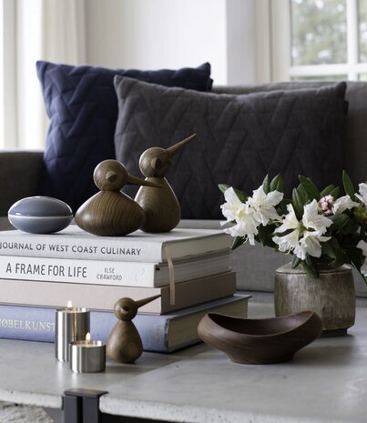 ARCHITECTMADE Architectmade Bird smoked oak Chubby H10.5cm ARCHITECTMADE Architectmade Bird smoked oak Chubby H10.5cm