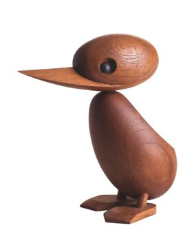 ARCHITECTMADE Architectmade Duck H18.5cm Teak wood ARCHITECTMADE Architectmade Duck H18.5cm Teak wood