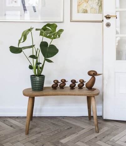 ARCHITECTMADE Architectmade Duckling H8.7cm Teak hout ARCHITECTMADE Architectmade Duckling H8.7cm Teak hout