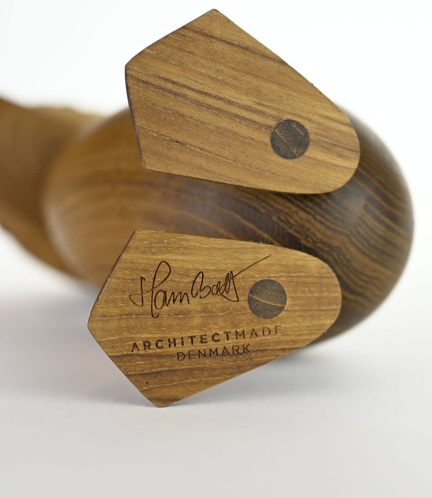 ARCHITECTMADE Architectmade Duckling H8.7cm Teak hout ARCHITECTMADE Architectmade Duckling H8.7cm Teak hout